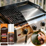 JAKEHOE Grill- und Ofenreiniger, Hochleistungs-Fett- und Einbrennungsstreu-Entferner, Mehrzweck, Ungiftig, Schnellwirkend, Tiefenreinigung für Haushalt, Küche und Pfannen 2