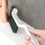 Harte Borsten Reinigungsbürste für Fugen, Abgewinkelter Spaltenreiniger, Mehrzweckbürste für Fliesen, Bad, Küche, Toilette 5