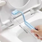 1/2/3 Stück Gebogene Toilettenbürste mit langem Griff – Haushaltszubehör für die Tiefenreinigung des Badezimmers – Toilettenreinigungsbürsten 5
