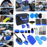 29-teiliges Autopflege- und Detailing-Bürstenset, weiche Bürsten, Innen- und Felgenreinigungsset, Auto-Detailing-Set, Auto-Reinigungsset für die Reinigung von Rädern, Innen- und Außenbereich
