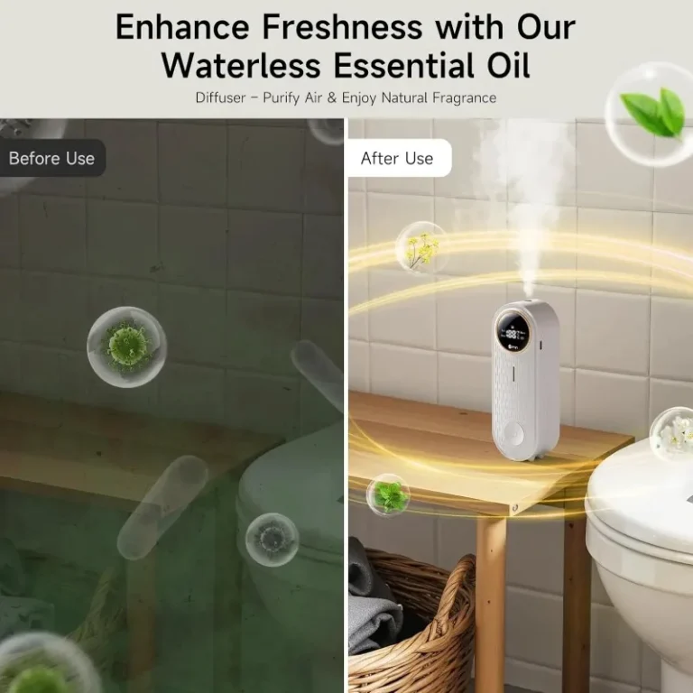 Intelligente App-gesteuerte Aromatherapie-Maschine Luftbefeuchter Schlafzimmer Frischluft Toiletten-Deodorisierung Duft und Raumbeduftung 2