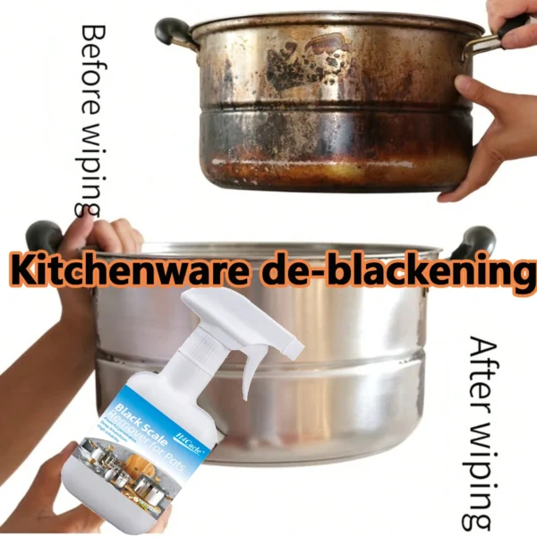 Ofen- und Küchenutensilien-Reinigungspaste, Küchenutensilien-Reinigung, leistungsstarker Fleckenentferner, Fett- und Schmutzreiniger, Rostfleckenentferner