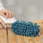Teleskop Verlängern Staubwedel Mikrofaser Chenille Hause Edelstahl Entfernung Stahl Staub Pinsel Decke Sauber Multifunktions 2