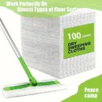 30/200Pcs Von Staub Entfernung Papier Einweg Haushalt Staub Entfernung Tuch Elektrostatische Mopp Pad Boden Fliesen Boden Reinigung Liefert