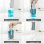 10 Stück Mikrofaser-Glasreinigungstücher, fusselfrei, für Fenster, Auto, Küche, Spiegel, keine Spuren, wiederverwendbar, Fischschuppen-Poliertuch 4
