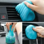 Blaue Reinigungsknete für die Fahrzeugaufbereitung – Auto-Reinigungsgel, Knete für die Fahrzeugpflege, Auto-Reinigungsgel, Plastilin für Autos XCN01 5