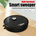 Mini-Staubsauger, 3-in-1-Roboter-Staubsauger, intelligenter Kehrroboter, Haushaltsstaub, Kehren, Wischen für Zuhause, Boden, Teppich