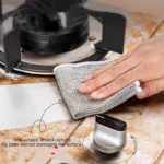 30-1pc Magie Reinigung Tuch Verdickt doppelseitige Metall Stahl Draht Lumpen Küche Dish Topf Waschen Tücher handtuch Sauber Werkzeuge 4