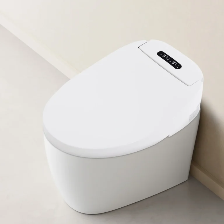 Intelligenter Toilettensitzbezug, Bidet mit Fernbedienung, beheizter Sitz, warmes Wasser, Waschen und trockenes LED-Nachtlicht, IPX4 für Zuhause, Unternehmen, Hotel 2