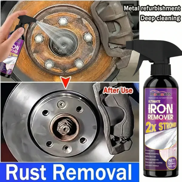 NEUES Rostentferner-Spray Kraftvoll Entfernt Metalloxid Anti-Rost für Alle Metalle