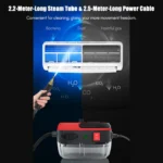 Handdampfreiniger, 1500 W, tragbare Hochtemperatur-Druckdampfreinigungsmaschine mit Bürstenköpfen für Küchenmöbel 6
