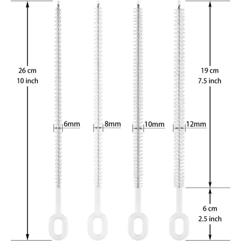 Robuste Strohreinigungsbürsten für Stanley Tumbler, 6 mm und 10 mm Strohreinigungsbürste für verschiedene Strohgrößen 2
