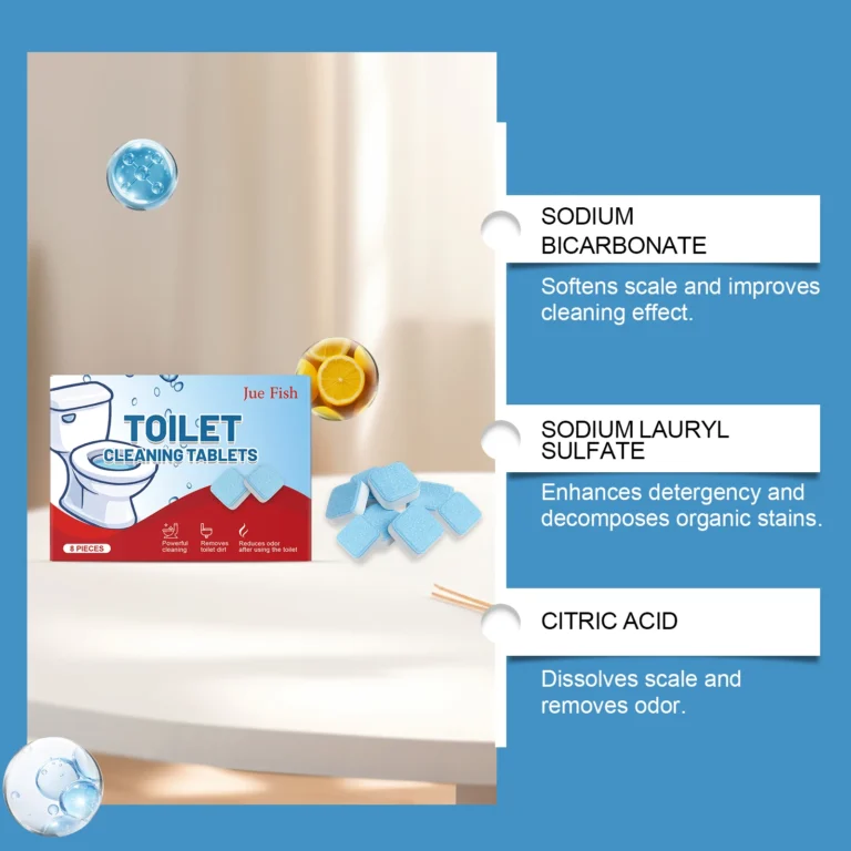 Automatische Toilettenreinigungstabletten, Brausschüsselreiniger, schneller Fleckenentferner, Deodorant, langanhaltender Duft 2
