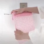1/3 Rolle Vielseitige Vlies-Reinigungstücher Pack - Hochabsorbierende Polyester-Mischgewebe-Handtücher für Küche, Wohnzimmer, Außenbereich 5