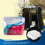 30 Stück Rapid Poo Urin-Pulver, tragbares Toiletten-Gel, Urinverfestiger, Gellierflüssigkeit, Geruchsneutralisierer für Camping im Freien 4