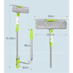 Eworld Hot Verbesserte Teleskop Hochhaus Fenster Reinigung Glas Reiniger Pinsel Für Waschen Fenster Staub Pinsel Sauber Windows Hobot 2