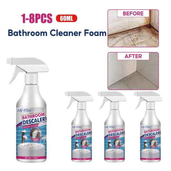 Bad Reinigungsspray Dusche Glas Entkalker Anti Schimmel Reinigung Badewanne Toilette Entkalkung Kalk Reiniger Badewanne Reiniger Schaum