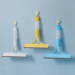 3-in-1-Rakel zum Reinigen von Fenstern, multifunktionaler Glasspiegelwischer mit Sprühflasche, Mikrofaser-Peeling, Werkzeuge für den Haushalt und Autoreiniger 3