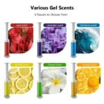 1/10x Blume Wc Reiniger Gele Spritze Aromatische Ablauf Wc Reinigung Waschmittel Lufterfrischer Entfernen Gerüche Hause Bad Werkzeuge 6