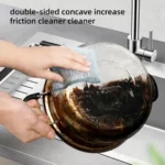1/20 stücke Magie Reinigung Tuch Verdickt doppelseitige Metall Stahl Draht Lumpen Küche Dish Topf Waschen Tücher Handtuch saubere Werkzeuge 3