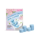 Toilettenreinigungs-Brausetabletten entfernen effektiv gelbe Harnskalaflecken beseitigen Gerüche. Haushalts-Toilettenschüsselreiniger 5