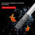 Aquarium Siphon Vakuumkies Großer Wasserwechsler Aquarium Sand Reinigung und Wasserwechsel Reinigungsset mit Verlängerungsrohr 3