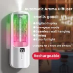 50 ml wandmontierter Aroma-Diffusor für ätherische Öle mit Zeiteinstellung, Luftreinigung, Duftverbreitung für Schlafzimmer, Toilette 3