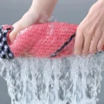 8pc Küche Anti-fett Putzlappen Effiziente Super Saugfähigen Mikrofaser-reinigungstuch Hause Waschen Gericht Küche Reinigung Handtuch 4