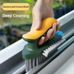 4-in-1 Bürsten-Abzieher für Spalten- und Rillenreinigung, Glasschaber, Küchen- und Badezimmerbodenreiniger, Reifenreinigungsbürsten, Haushaltsreinigungsbürste