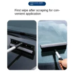 Auto-Fensterreiniger-Werkzeug 2-in-1 Teleskopbürste Wischer Haushalts-Glaswischer für Auto, SUV, LKW, Windschutzscheibe, Glas, Zuhause 6
