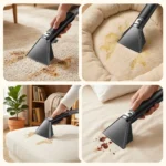 Yanhama R13 Handstaubsauger für Teppiche 800W 25Kpa Kabelgebundene Fleckenreinigungsmaschine 1,1m Schlauch Tragbarer Nass-Textilreiniger für Sofa und Auto 7