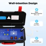 110 V/220 V Hochdruck-Dampfreiniger-Set, Dampfreinigungsmaschine, tragbarer 6-Gang-Reiniger für die Bodenreinigung in der Auto- und Küche 4