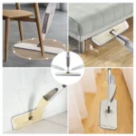 Spray Boden Mopp mit Wiederverwendbare Pads 360 Grad Griff Mopp für Home Küche Laminat Holz Keramik Fliesen Boden Reinigung 2