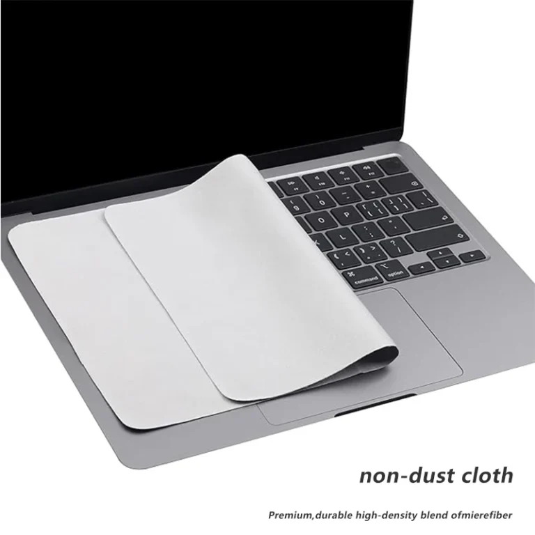 Tragbare Palm-Tastaturabdeckung, Mikrofaser-Anti-Staub-Schutzfolie, Laptop-Reinigungstuch