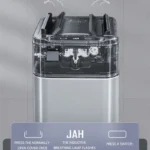 Intelligenter Mülleimer 20 30 40 50 60 Liter Papierkorb Großer Küchenmüllwürfel Zuhause Automatischer Edelstahl-Mülleimer Mülleimer 6