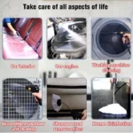 2500W Dampfreiniger Dampfmopp Hochdruck-Temperatursterilisation Handgehaltener Haushalts-Dampfreiniger für Klimaanlagen, Dunstabzugshauben und Autowäsche 2