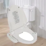 Elektrischer Bidet-Toilettensitz, intelligente automatische Desodorierung, längliche, beheizte Selbstreinigung für Badezimmer 4