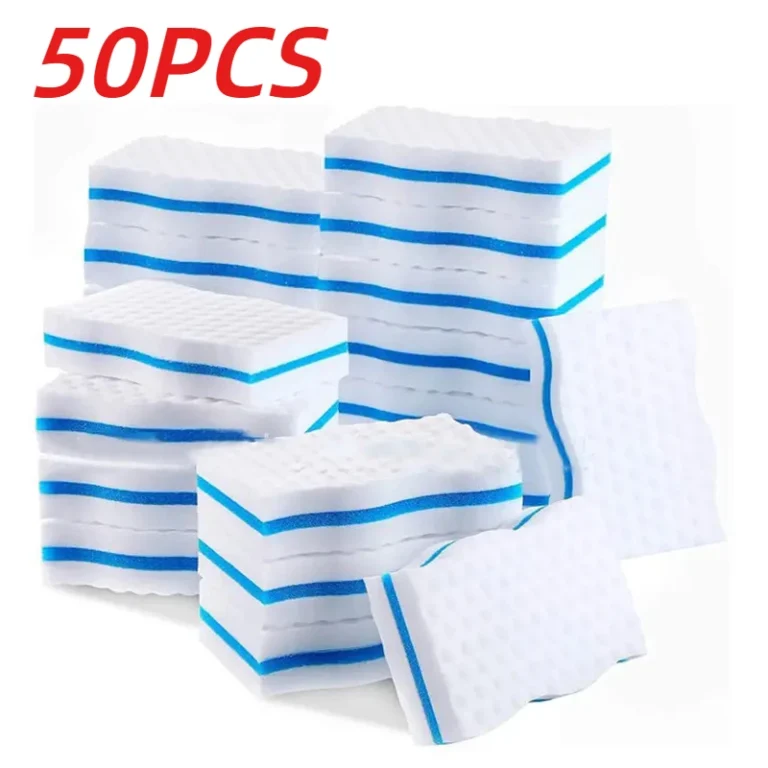 Nano Cleaning Magic Cloth Küchenreinigung und Geschirrspülen Magic Cloth Reinigungswerkzeuge Weiße Schuhschwammblockbürste