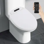 Intelligenter Bidet-Toilettensitz mit Fernbedienung, elektrisch beheizter, selbstreinigender LED-Nachtlicht-Multifunktions-Toilettenbezug 3