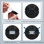 Intelligente Kehren Roboter Haushalts Staubsauger Smart Vakuum Mopp Roboter Tragbare Kehrmaschine Hause Reinigung Geräte 5