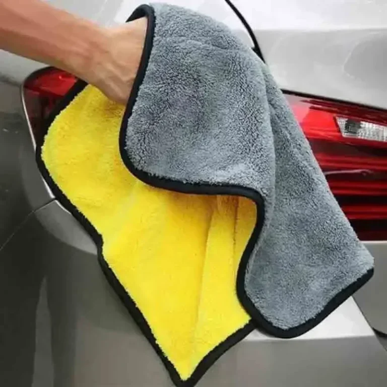 1/10 stücke Mikrofaser Handtücher Verdicken Auto Reinigung Handtücher Weiche Trocknen Tuch Waschen Handtücher Doppel Schicht Sauber Lumpen Auto Zubehör 2