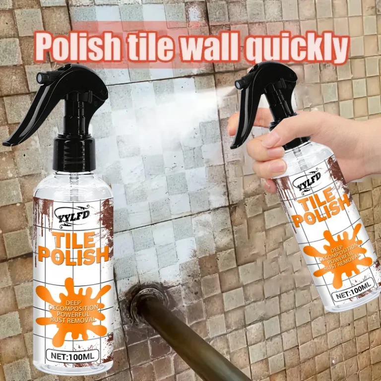Professioneller 100ml Toiletten-Keramikreiniger Starke Dekontamination Entkalker Schnellreiniger für Toilettenschüssel Badezimmer WC & Haushaltsbedarf 2