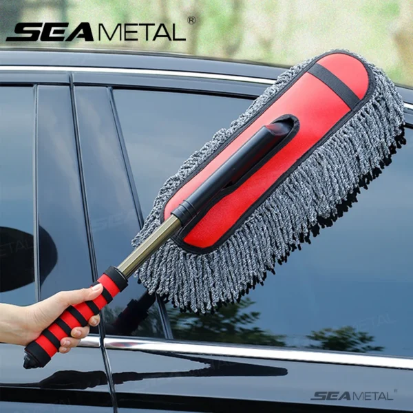 Seametal super saugfähige Auto Mop Auto Reinigungs bürste Teleskop Auto wasch bürste Auto nach Hause Detail lierung Stauben tfernungs-und Reinigungs werkzeuge