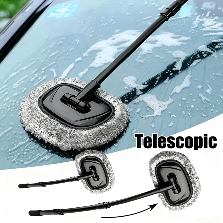 Neue Auto Waschen Mopp Reinigung Pinsel Teleskop Langen Griff Reinigung Mopp Versenkbare Gebogen Bar Auto Waschen Pinsel Auto Reinigung Werkzeuge