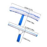 1 Stück 35cm Glas wischer Fenster putzer Mikro faser Bürsten kopf Bad Glass piegel reiniger inländische kommerzielle Wischer Set 6