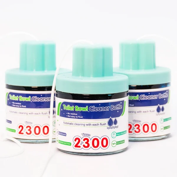 Toilettenschüsselreiniger, automatische, langlebige blaue Toilettenreinigerflasche, septische sichere Toilettenschüssel-Tabletten in Flaschen, frisches Badezimmer