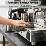 Reinigungstuch für Kaffeebar und Barista, Superabsorbierendes Mikrofaser-Reinigungstuch für Küche, Haushalt und Kaffeemaschine 3