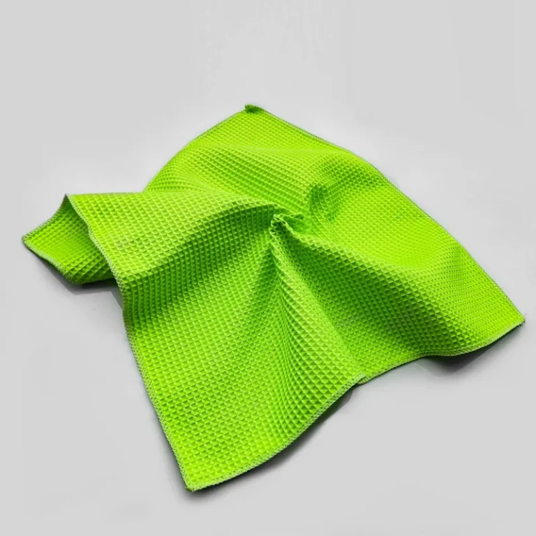 Auto-Waschtuch, Glasreinigungstuch, Mikrofaser-Fensterreinigungstuch, Auto-Detailing Waffeltuch für Küche und Bad, 40*40cm 2