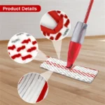 Ersatz-Reinigungstücher für Vileda Vileda Promist MAX Mikrofaser-Bodenwischer-Pads, Lappen, Ersatzteil, waschbares Zubehör 3