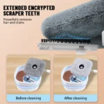 Wischmopp-Eimer-Set mit 360°-Drehfunktion °   Dreh-, Spül- und Auswring-System, 2 wiederverwendbare Mikrofaserpads für Hartholz-, Fliesen- und Laminatböden 6